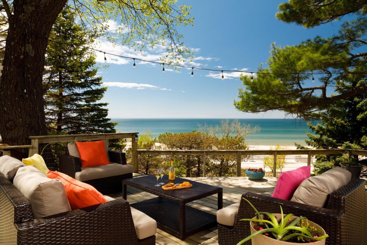 Looking Glass Beachfront Inn Grand Haven Exterior foto